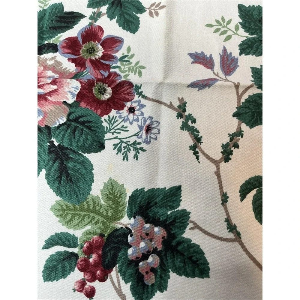 Vintage Style Rose Floral Cloth Napkins Set of 4 Cottagecore Table Linens
